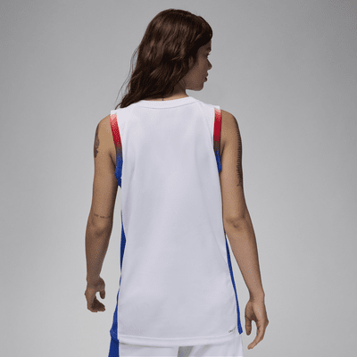 Maglia da basket Jordan Francia Limited da donna – Home