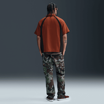 Nike SB Dri-FIT geweven skateshirt met korte mouwen
