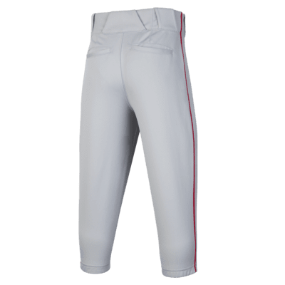 Pants de béisbol entubados de cintura alta para niños talla grande Nike Vapor Select 2