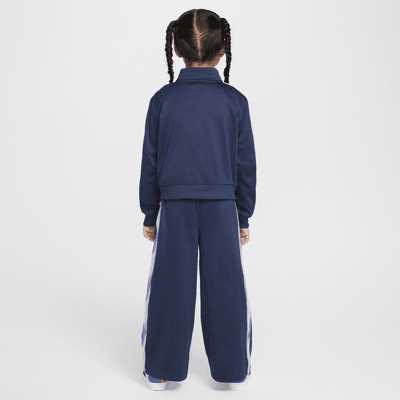 Conjunto de pants y chamarra para niños talla pequeña Nike Dri-FIT Solarized