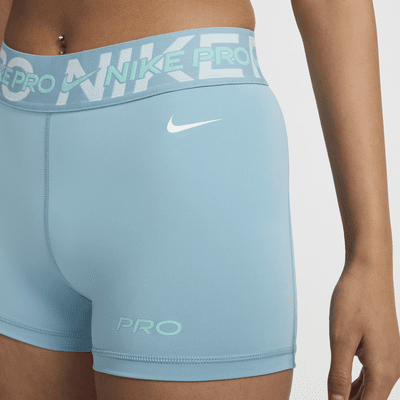 Nike Pro Women's Mid-Rise 3" Graphic Biker Shorts