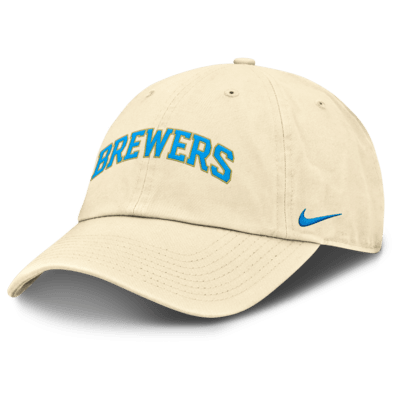 Milwaukee Brewers Club Men's Nike MLB Adjustable Hat