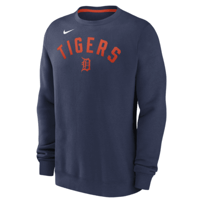 Detroit Tigers Classic Men's Nike MLB Pullover Crew