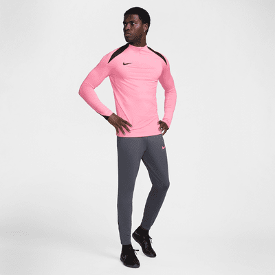 Fotbollsträningströja Nike Strike Dri-FIT med halv dragkedja för män