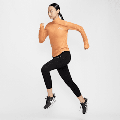 Nike Trail Women's Dri-FIT 1/4-Zip Running Mid-Layer Top
