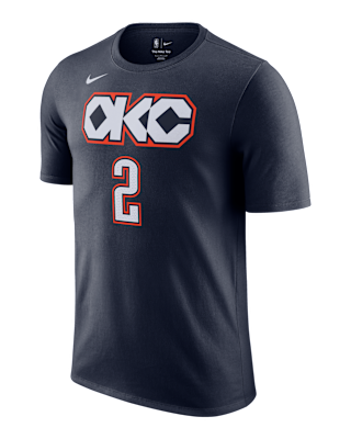 Мужская футболка Oklahoma City Thunder Essentials City Edition Nike NBA