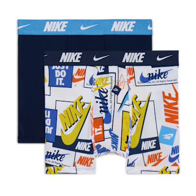 Nike Big Kids' Dri-FIT Printed Boxer Briefs (2-Pack)