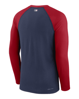 Men's Nike Red Boston Red Sox 3/4-Sleeve Raglan T-Shirt