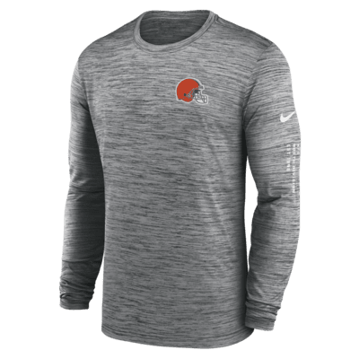 Cleveland Browns Velocity Men's Nike Dri-FIT NFL Long-Sleeve T-Shirt ...