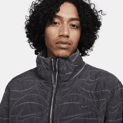 Nike Basketball-Webjacke mit durchgehendem Reißverschluss für Herren