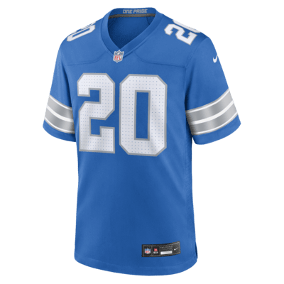 Barry Sanders Detroit Lions Men's Nike NFL Game Football Jersey