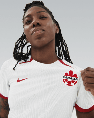 Женские джерси Canada 2023 Stadium Away Nike Dri-FIT Soccer Jersey