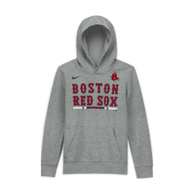 Nike Club Fleece (MLB Boston Red Sox) Big Kids' (Boys') Pullover Hoodie