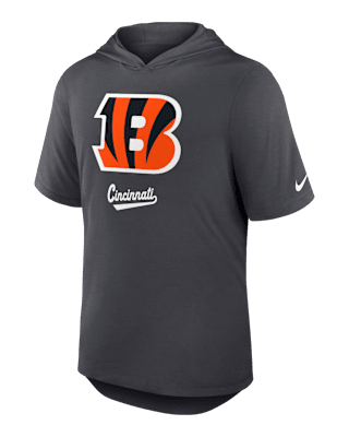 Мужская футболка Cincinnati Bengals Nike Dri-FIT NFL Hooded