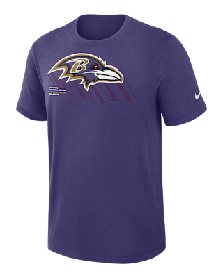 Мужская футболка Baltimore Ravens Slub Nike Dri-FIT NFL