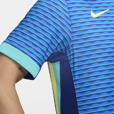 Brazília 2024 Stadium idegenbeli Nike Dri-FIT férfi replika futballmez