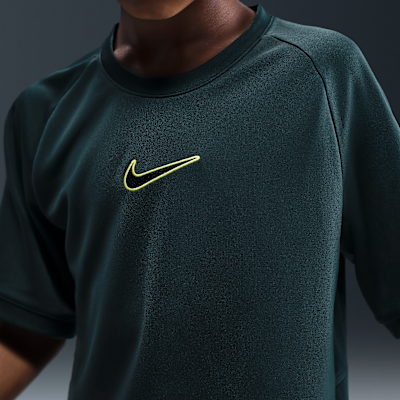 Fotbalové tričko s krátkým rukávem Nike Dri-FIT Academy pro větší děti
