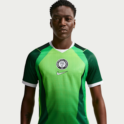 Nigeria 2026 Stadium Home Men's Nike Dri-FIT Soccer Short-Sleeve Jersey from Nike - $100