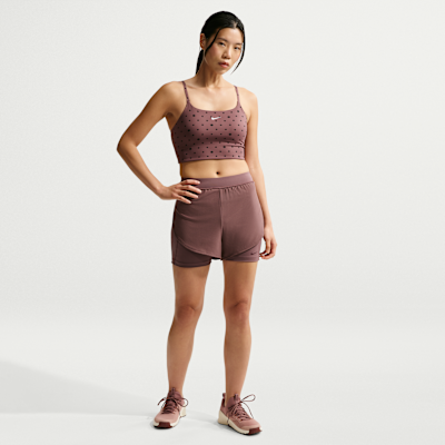 Shorts 2 en 1 de 13 cm para mujer Nike Universa