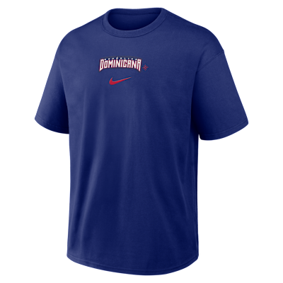 Dominican Republic National Baseball Team 2026 World Baseball Classic City Name Max90 Men's Nike Long-Sleeve T-Shirt