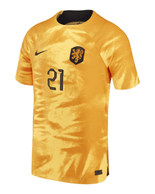 Nike Netherlands 2022/23 Match Away Dri-FIT ADV Soccer Jersey Deep