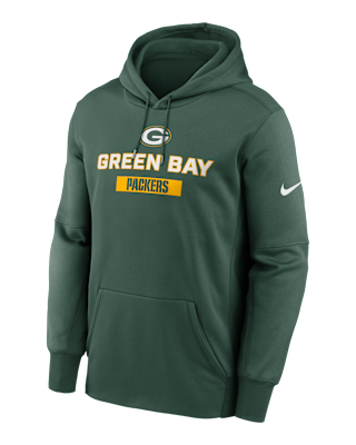 Мужское худи Green Bay Packers Toss Sweep Men’s Nike Therma NFL Pullover Hoodie