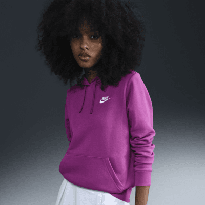 Sudadera con gorro sin cierre para mujer Nike Sportswear Club Fleece