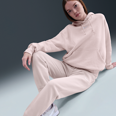 Nike Sportswear Phoenix Fleece-sweatpants med mellemhøj talje til kvinder