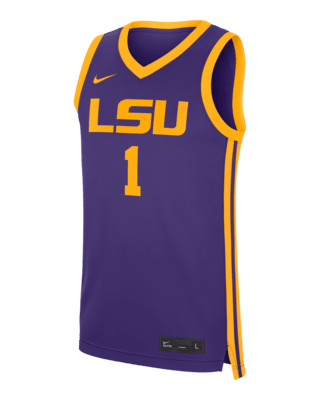 Мужские джерси LSU Tigers Replica Nike College Basketball Jersey для баскетбола