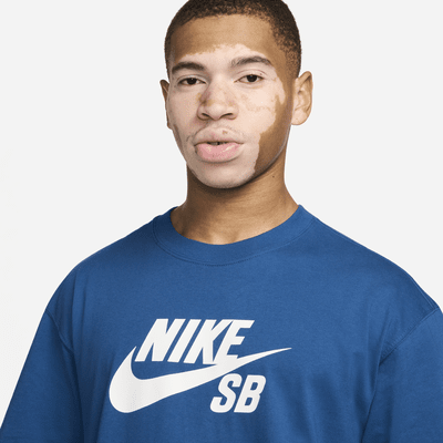 Playera de skateboarding con logotipo para hombre Nike SB