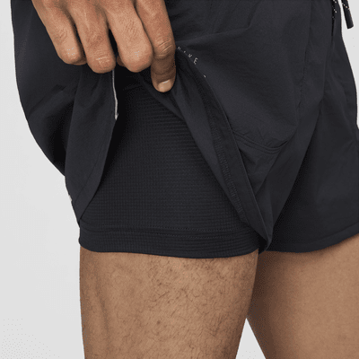 Shorts de correr Dri-FIT ADV de 10 cm 2 en 1 para hombre Nike Running Division