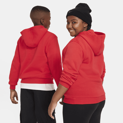 Nike Sportswear Club Fleece Big Kids' Hoodie (Extended Size)