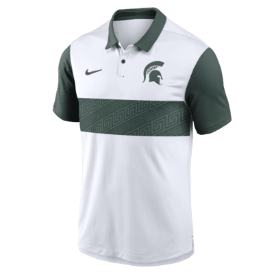 Polo universitario Nike Dri-FIT para hombre Michigan State Spartans Primetime Campus Vapor