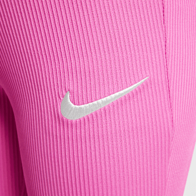 Nike Game, Swoosh, Match! Little Kids' Quarter-Zip Ribbed Top and Leggings Set