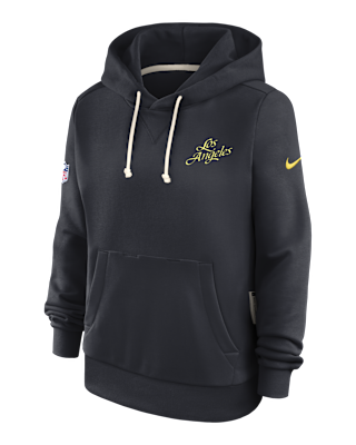 Женское худи Los Angeles Rams Rivalries Collection Sideline Nike Dri-FIT NFL Pullover Hoodie