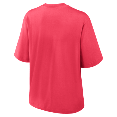 Playera Nike de la NFL para mujer Tampa Bay Buccaneers Arch Boxy
