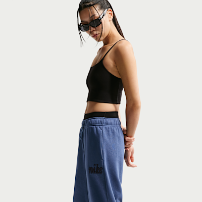 Nike Sportswear Club Fleece Women's Mid-Rise Oversized Tracksuit Bottoms