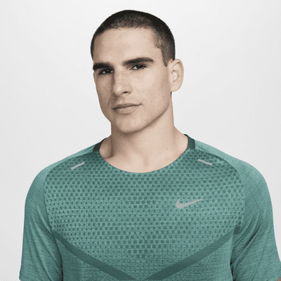 Nike TechKnit Dri-FIT ADV hardlooptop met korte mouwen voor heren