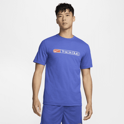 ナイキ ハイバース トラック クラブ メンズ Dri-FIT UV ショートスリーブ ランニングトップ