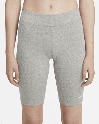 nike grey biker shorts