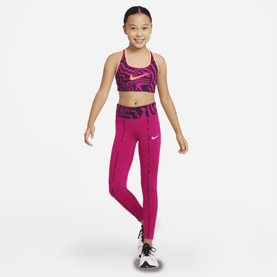 Nike One Big Kids' (Girls') Mid-Rise Printed Leggings. Nike.com