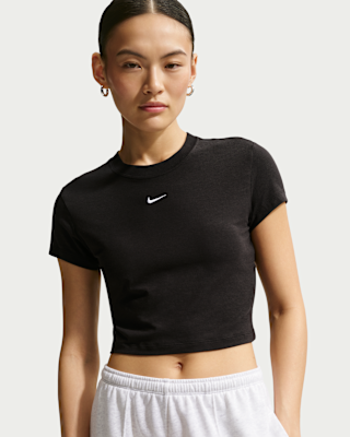 Женская футболка Nike Sportswear Chill Knit Cropped