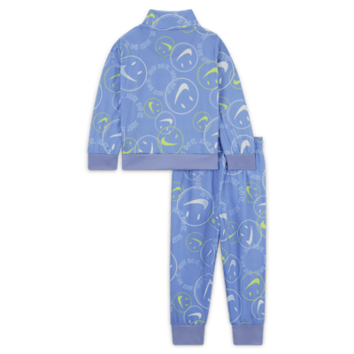 Nike Smiley Swoosh Printed Tricot Set Baby Tracksuit