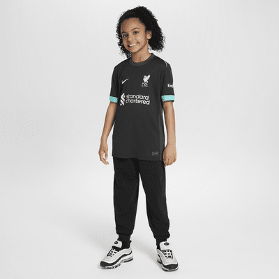 Liverpool FC 2024/25 Stadium Away Nike Replika-Fußballtrikot mit Dri-FIT-Technologie (ältere Kinder)