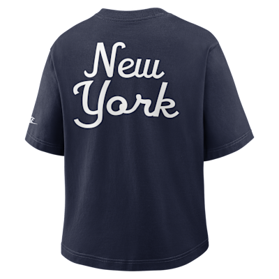 Playera Nike de la NFL para hombre New York Giants Rewind Pocket Boxy