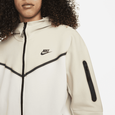 fuzzy nike zip up