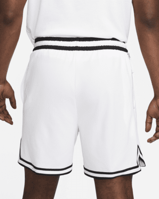 Nike Basketball Shorts Mens Size Medium Black White Striped