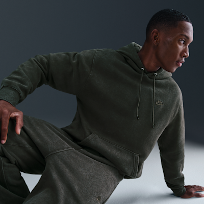 Nike Sportswear Club Men's Washed Fleece Hoodie