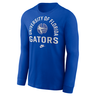 Florida Legacy Arched Logo Men's Nike College Long-Sleeve T-Shirt