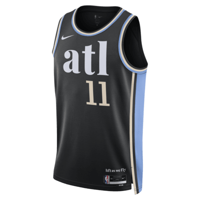 Trae Young Atlanta Hawks City Edition 2023/24 Swingman NBA-jersey met Nike Dri-FIT voor heren